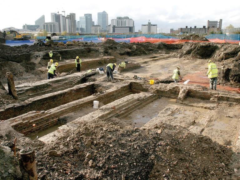 The first casting hall at Leamouth
