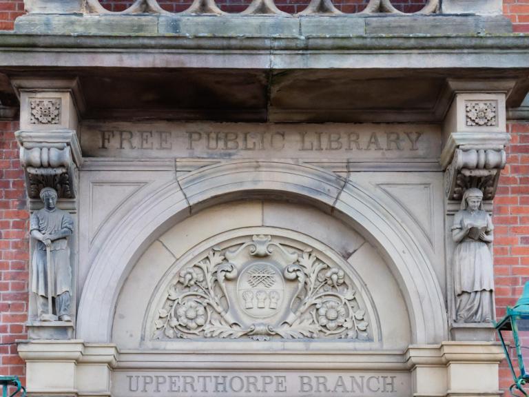 Upperthorpe Library Building Detail