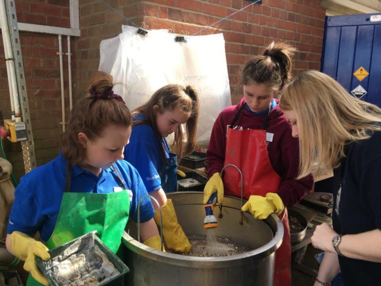 Processing environmental samples