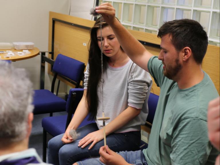 Spinning through lunchtime