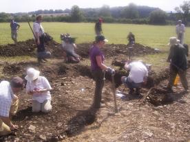 The Time Team at Yelnow Roman Villa