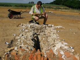 Recording a corn dryer at Marnel Park and Merton Rise (Popley)