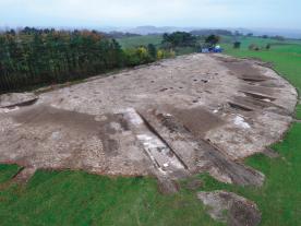 Aerial view of Land at Highpost by Adam Stanford@ Aerial-Cam