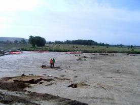 Archaeological excavation work at Rossington