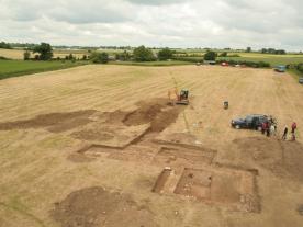 Excavating at Friars Wash