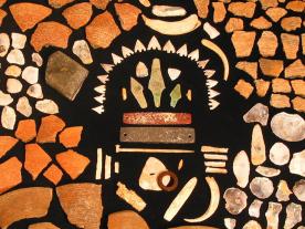 Gravegoods recovered from the Amesbury Archer grave at Amesbury Down