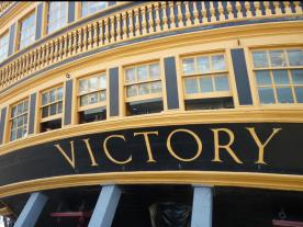 Stern of the HMS Victory