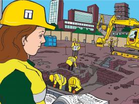 Hollis Croft comic book - on site