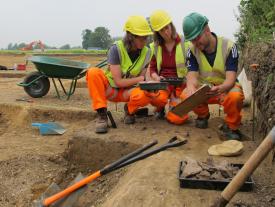 Specialists on site at Kingsmead Quarry Horton
