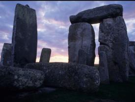 Stonehenge sunset