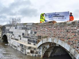 Wool Bridge, Dorset after renovation work