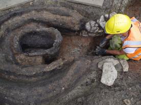 Romano-British pottery kiln