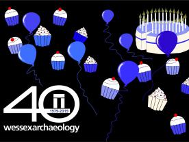 Wessex Archaeology: Celebrating 40 years with cake