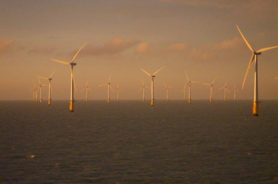 Offshore windfarm off Thanet